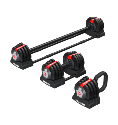 Многофункциональная регулируемая штанга 3 в 1 Yamaguchi Barbell 3-in-1