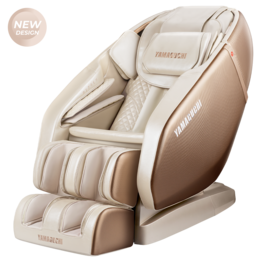 Массажное кресло с подогревом тела Yamaguchi Eclipse бежевое