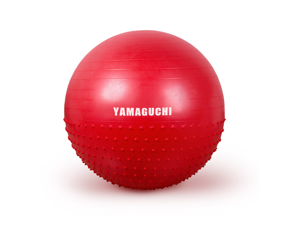Гимнастический мяч Orto body Boll 55 см с BRQ красный