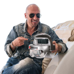 Массажер для головы Yamaguchi Galaxy Axiom PRO Chrome