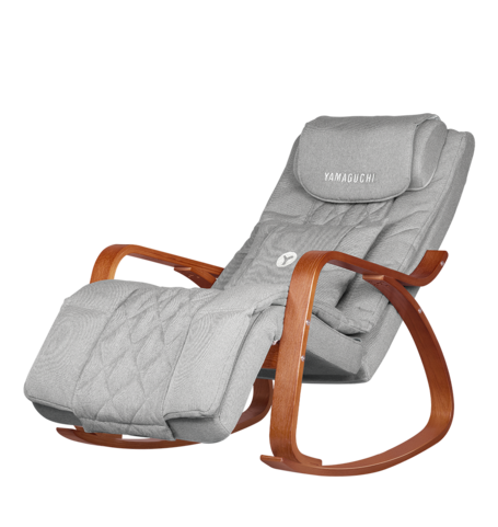 Массажное кресло-качалка Yamaguchi Liberty серое