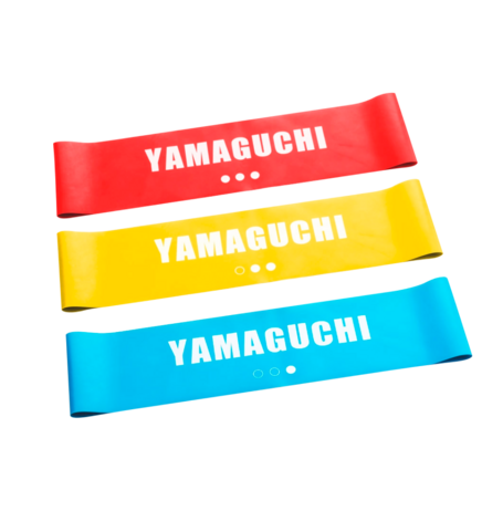 Набор из 3-х эластичных лент для фитнеса Yamaguchi Stretch FIT